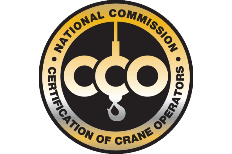 National Commission Certification of Crane Operators Badge