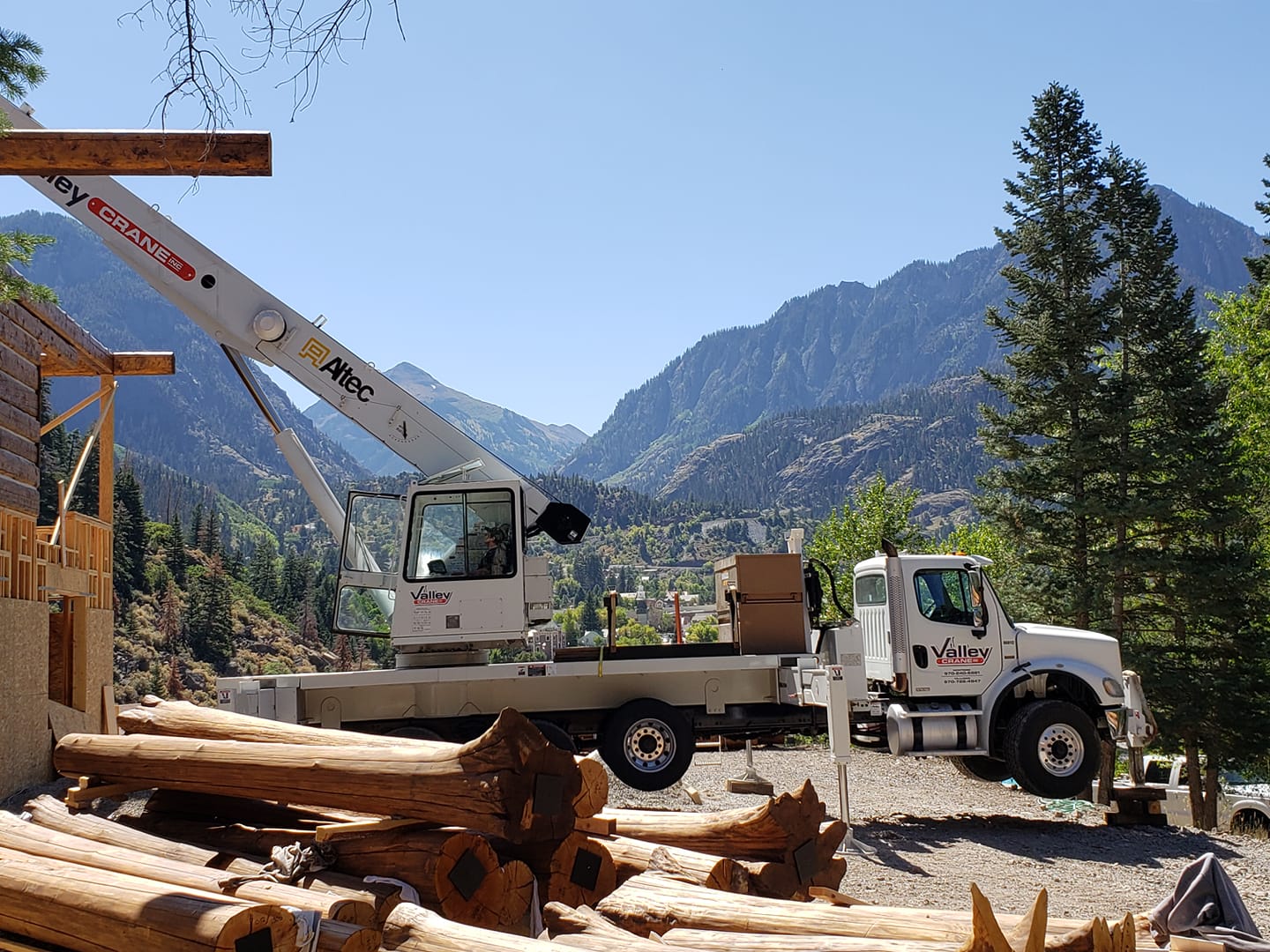 Valley Crane Service Company working in Ouray CO